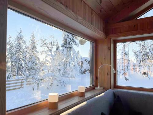 Vista exterior, Modernized Log Cabin At Ljøsheim in Sjusjoen