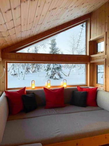 Vista exterior, Modernized Log Cabin At Ljøsheim in Sjusjoen
