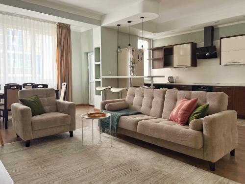 Apartments with a gorgeous view of the city in the Orkendeu residential complex