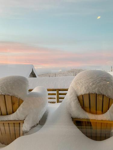 Exterior view, Modern Family Cabin At Sjusjøen in Sjusjoen