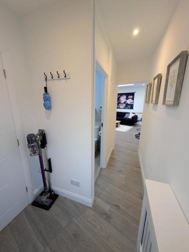 入口, Bright one bedroom apartment with garden in 阿默舍姆