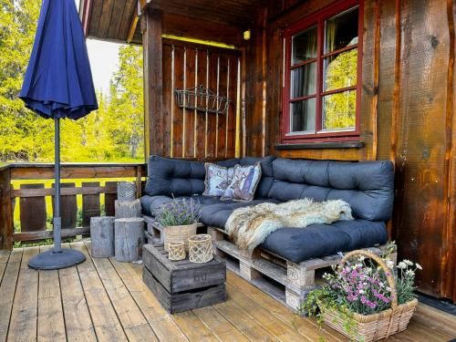 Exterior view, Newly Renovated Cabin By Sjusjoen Ski Slopes in Sjusjoen