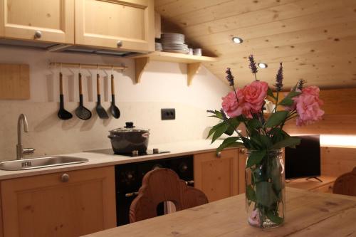 Attic loft with park in the shadow of the Dolomites in Sospirolo