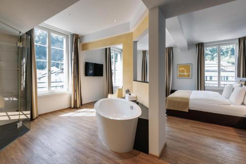 Duş, Sorell Hotel Tamina in Bad Ragaz