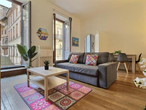 Le Balcon sur L'Histoire-Wifi-Balcon-Clim - Location saisonnière - Albi