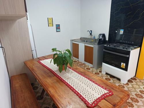 Cocina, Hostel Goiabeiras in Cuiaba