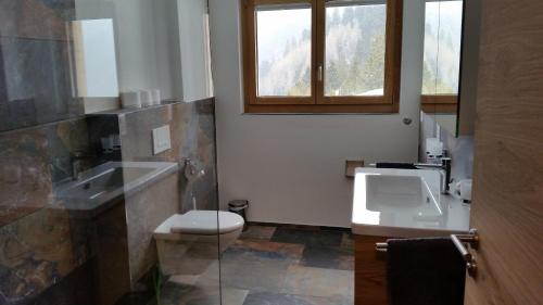 ห้องน้ำ, Ferienwohnung Allmeina in วาดุซ