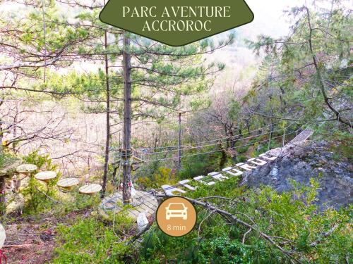 Sault Tropical - Ideal couple - Balneo Led - Vue parc & montagne - Wifi - Stationnement gratuit - 5m in Sault (Provence-Alpes-Cote d'Azur)