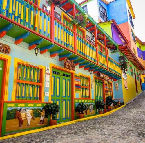 ทัศนียภาพ, HOTEL BLUE GUATAPE in กัวตาเป