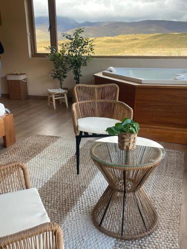 View, Hotel Tambopaxi Lodge in Cotopaxi