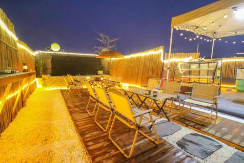 Balcony/terrace, Sky Garden Osmanthus Hostel -  City Center in Xian