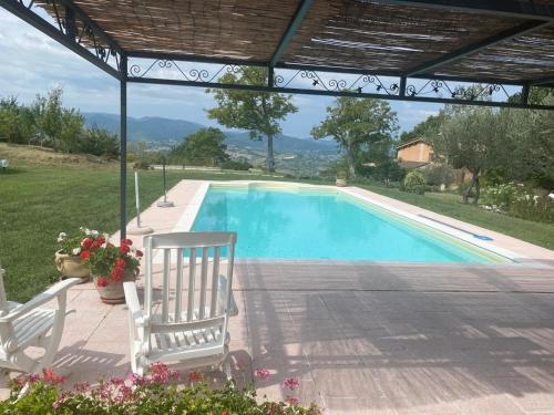 Swimming pool, Casa Baldoni in Matelica