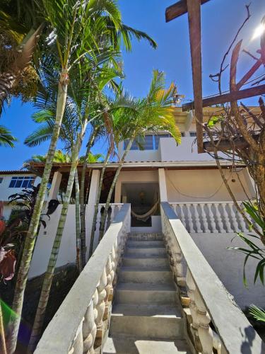 花園, Villa Sol hospedaria in 帕迪杜阿爾菲雷斯