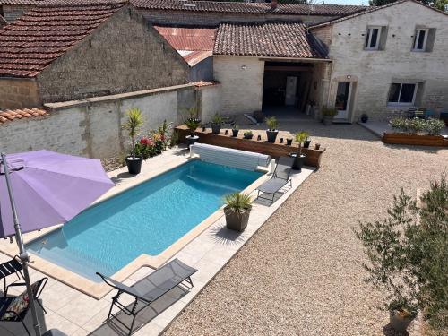 La grange a Rosy in Marsac (Poitou-Charentes)