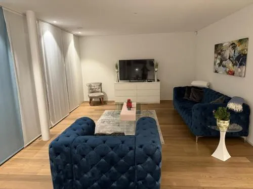 Luxuriöse 3,5-Zimmer Wohnung für Familien und Geschäftsreisende mit Glasfaser-Internet in Cham, Schweiz