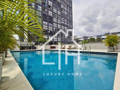 칼리 Cali - Apartaestudios Edificio Miro Living Refugio 5성급 게스트하우스 수영장