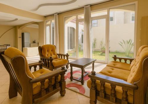 Luxury apartment with garden view in Najah