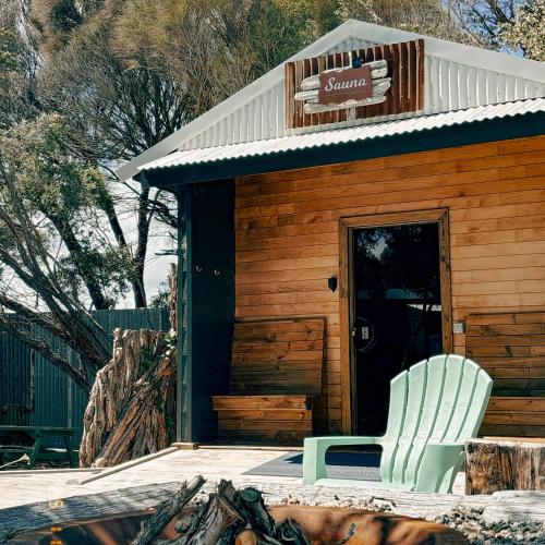 Sauna, Bluff Getaway Flinders Island Tasmania in Flinders Island