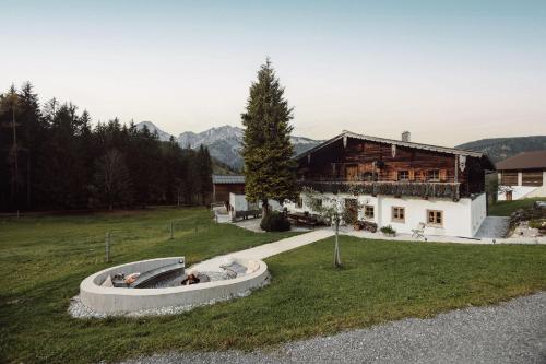 Historisches Alpenchalet Käth & Nanei auf Großschlaggut