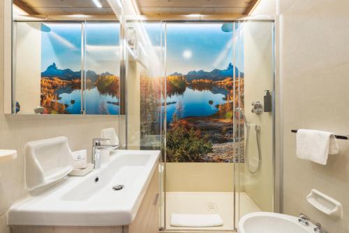 Baño, Hotel Montana in Cortina d'Ampezzo