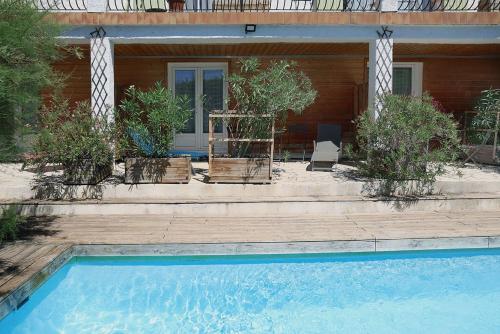 Chambre double, terrasse