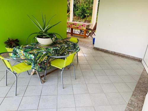 Le coin vertico in Capesterre-de-Marie-Galante