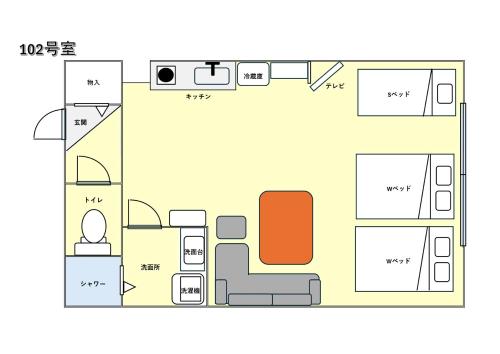 CASAS-k 住吉大社 102号室