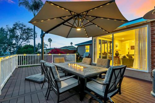 Newly Furnished 3BR 1BA - Spa - AC - Large Backyard in Allied Gardens