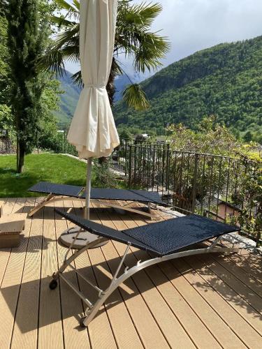  Top - Rustico mit Aussenwhirlpool beheizt und Sauna in Dongio
