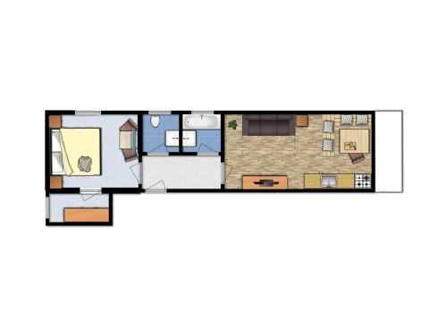 One-Bedroom Apartment - B