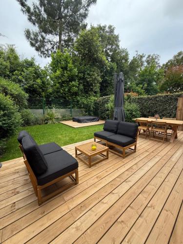 Jardín, La petite Marensine T3 duplex in Capbreton