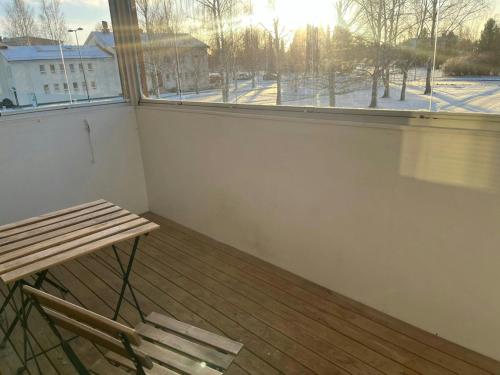 Rõdu/terrass, Spacious Apartment for 4 with Sauna in Utajärvi