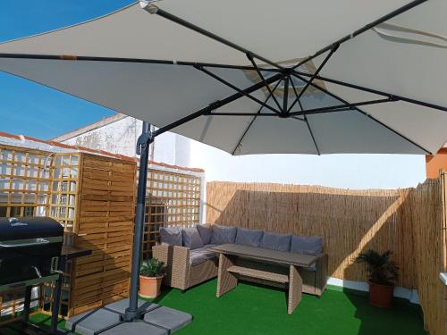 陽台/露台, Casa Caldereta in 魯加特