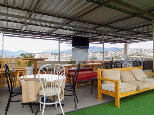 شرفة/ تراس, Hotel Las Americas in كوينكا