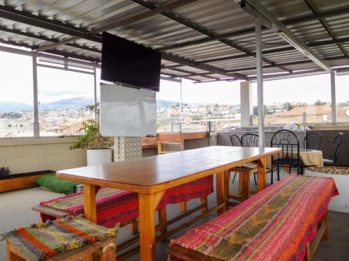 شرفة/ تراس, Hotel Las Americas in كوينكا
