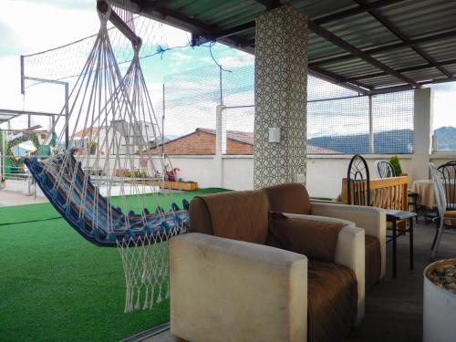 شرفة/ تراس, Hotel Las Americas in كوينكا