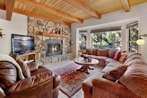 Tree top views #2060 in Big Bear Lake, USA