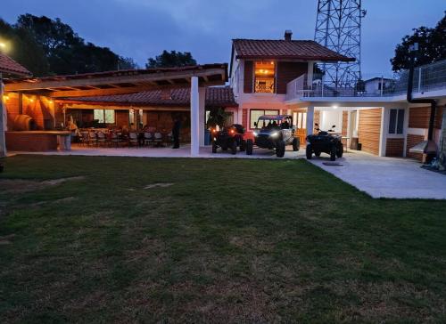 A szálláshely kívülről, Cabañas Aruba (Cabanas Aruba) in Eloxochitlán