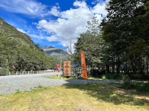入口, Surí refugios Villa O'Higgins, Fin de la Carretera Austral (Suri refugios Villa O'Higgins, Fin de la Carretera Austral) in 維拉奧希金斯