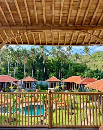 外部景觀, Aqua Dive resort Amed in 艾湄灣