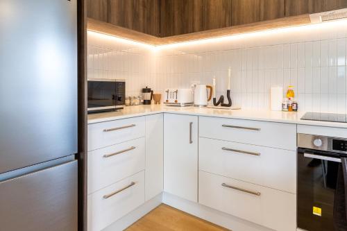 مطبخ, Modern Family-Friendly Home Near St Albans Park in Mairehau