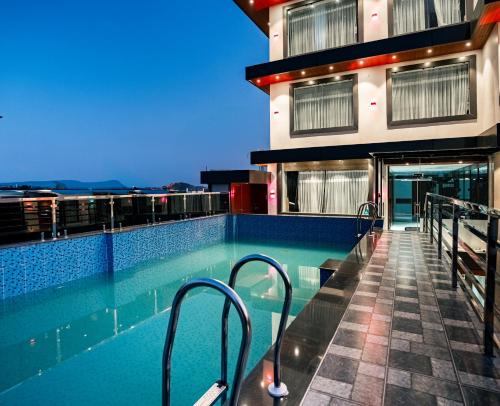 Kilátás, Hotel Meriken in Dharan