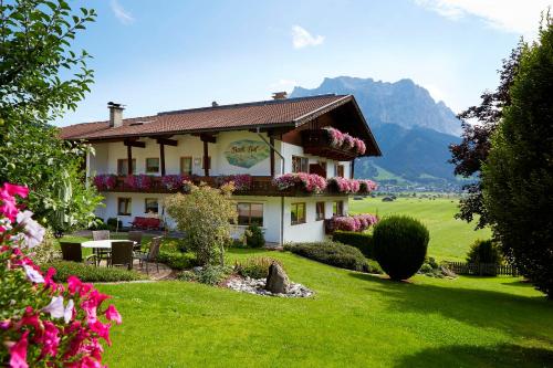 Buitenkant, Appartement Sonnenspitze in Lermoos