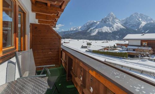 Buitenkant, Appartement Sonnenspitze in Lermoos