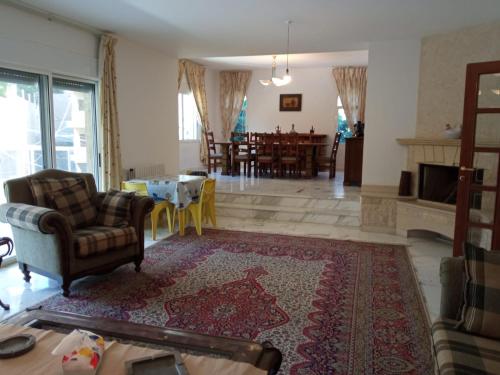 Facilities, furnished three bedrooms apt at Ballouneh in Ajaltoun
