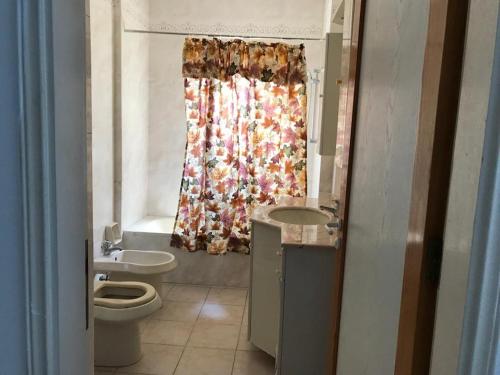 Bathroom, furnished three bedrooms apt at Ballouneh in Ajaltoun