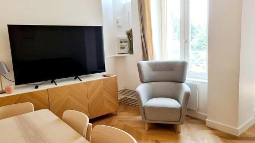 Les chevrons – Centre ville, parquet & charme
