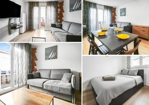 共用Lounge/電視區, Cosy & Élégant T2, Centre ville de Pérols (Cosy & Elegant T2, Centre ville de Perols) in 佩羅勒