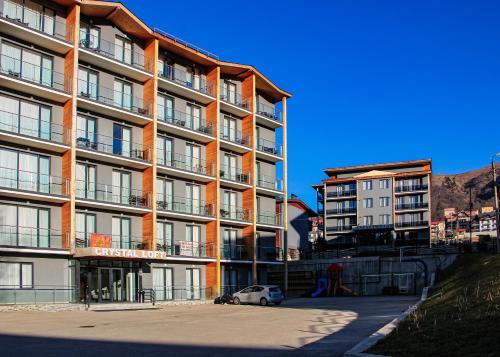 Είσοδος, Crystal Loft Bakuriani Apartment in Μπακουριάνι