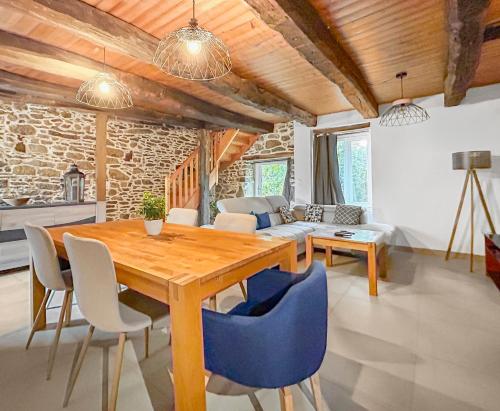 Charmante Maison, Poêle, Jardin privée, Barbecue gîte à louer Saint-Méloir-des-Ondes